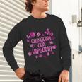 Masters Graduation Educated Latina Chingona Con Diploma Unisex Long Sleeve T-Shirt