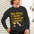 Master's Thesis Passed Goal Digger Master's Graduation Unisex Long Sleeve T-Shirt