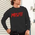 Misfit Outfit And Costume Introvert Apparel Unisex Long Sleeve T-Shirt