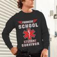 Paramedic School Graduation Shirt Survivor Unisex Long Sleeve T-Shirt