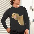 Peking Duck Peeking Chef Graduation Farm Duck Lover Unisex Long Sleeve T-Shirt