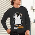 Penguin Graduation For Grads Hashtag Pengwinning Unisex Long Sleeve T-Shirt