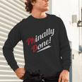 Phinally Done PhDShirt Graduation Unisex Long Sleeve T-Shirt