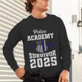 Police Academy Survivor 2025 Graduation Police School Unisex Long Sleeve T-Shirt
