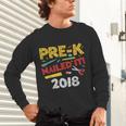 Pre-K Nailed It Class Of 2018 Graduation Unisex Long Sleeve T-Shirt