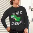 Preschool Graduation Preschooler Dinosaur Pre-K Dino Kids Unisex Long Sleeve T-Shirt