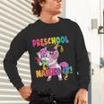 Preschool Nailed It Flossing Unicorn Graduation Shirt Unisex Long Sleeve T-Shirt