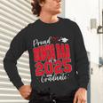 Proud Bonus Dad Of a Class Of 2025 Graduate Graduation Unisex Long Sleeve T-Shirt