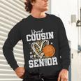 Proud Cousin Of A 2026 Senior Basketball Graduation Leopard Unisex Long Sleeve T-Shirt