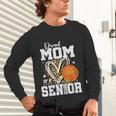 Proud Mom Of A 2026 Senior Basketball Graduation Leopard Unisex Long Sleeve T-Shirt