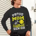 Proud Mom Of a Softball Senior Class Of 2025 Graduation Unisex Long Sleeve T-Shirt