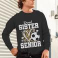 Proud Sister Of A 2026 Senior Soccer Graduation Leopard Unisex Long Sleeve T-Shirt