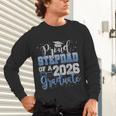 Proud Stepdad Of Senior 2026 Class Of 2026 Graduation Unisex Long Sleeve T-Shirt