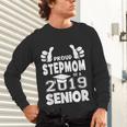Proud Stepmom Of A 2019 Senior School Graduation Shirt Unisex Long Sleeve T-Shirt