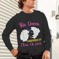 This Queen Mastered It Masters Graduation Class Of 2026 Unisex Long Sleeve T-Shirt