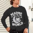 Reading Is Out Of This World Space Books Lover Unisex Long Sleeve T-Shirt