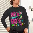 Retro 1980s 80's Baby 1990s 90's Made Me Nostalgia Vibes Unisex Long Sleeve T-Shirt Retro 1980s 80's Baby 1990s 90's Made Me Nostalgia Vibes Unisex Long Sleeve T-Shirt