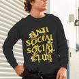 Retro Anti Social Club Bees Introvert Women Men Unisex Long Sleeve T-Shirt