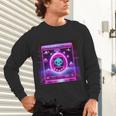 Retro Nostalgia Vaporwave- Error 404 Unisex Long Sleeve T-Shirt