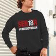 Senior 2018 Valedictorian School Colors Graduation Unisex Long Sleeve T-Shirt