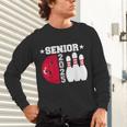 Senior 2025 Bowling Player Class Of 2025 Graduation Seniors Unisex Long Sleeve T-Shirt