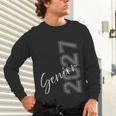 Senior 2027 Class Of 2027 Shirt Graduation Unisex Long Sleeve T-Shirt