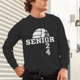 Senior Class Of 2024 Volleyball Seniors School Graduation Unisex Long Sleeve T-Shirt