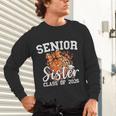 Senior Sister Class Of 2026 Coquette Basketball Graduation Unisex Long Sleeve T-Shirt