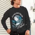 Shark Don’t Like People Antisocial Introvert Unisex Long Sleeve T-Shirt