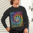 Straight Outta 5th Grade Class Of 2022 School Graduation Unisex Long Sleeve T-Shirt