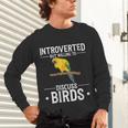 Sun Conure Introvert Parrot Bird Sun Conure Unisex Long Sleeve T-Shirt