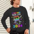 I Survived Nursing School Of 2024 Student Graduation 2024 Unisex Long Sleeve T-Shirt