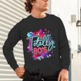 Totally 80's Colorful Retro 1980s Style Nostalgia Vibe Unisex Long Sleeve T-Shirt Totally 80's Colorful Retro 1980s Style Nostalgia Vibe Unisex Long Sleeve T-Shirt