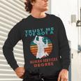 Trust Me I'Ve Got A Human Services Degree College Graduation Unisex Long Sleeve T-Shirt
