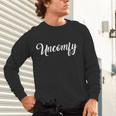 Uncomfy Uncomfortable Introvert Love Is Blind Quote Unisex Long Sleeve T-Shirt