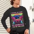 Video Gamer Graduate Graduation Grad Gaming Unisex Long Sleeve T-Shirt