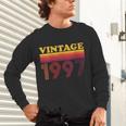 Vintage 1997 Retro Style 90's Born Nostalgia Vibes Birthday Unisex Long Sleeve T-Shirt