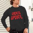 Vintage Video Update – 90s VHS Rental Nostalgia Minnesota Unisex Long Sleeve T-Shirt