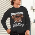 Whittling Hobby Woodcarve Introverted Wood Artist Whittler Unisex Long Sleeve T-Shirt