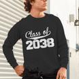 Women's Class Of 2038 Kid Adult Future Year Kindergarten Graduation Unisex Long Sleeve T-Shirt