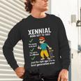 Xennial Born 1977 To 1983 Nostalgia Unisex Long Sleeve T-Shirt