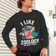 Zoologist Scientist Wildlife Biologist Zoology Introverted Unisex Long Sleeve T-Shirt Zoologist Scientist Wildlife Biologist Zoology Introverted Unisex Long Sleeve T-Shirt