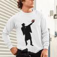 2019 Football Graduation Dab Shirt- Dabbing Graduate Unisex Long Sleeve T-Shirt