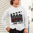 8th Grade Graduation 2026 Graduate Clapperboard Unisex Long Sleeve T-Shirt