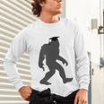 Bigfoot Graduate Shirt Cute Sasquatch Graduation Unisex Long Sleeve T-Shirt