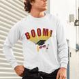 Boom Graduation Hat And Diploma For Proud Graduate Unisex Long Sleeve T-Shirt