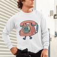 Dial It Back Retro Tech Nostalgia Vintage Premium Tri-Blend Unisex Long Sleeve T-Shirt