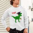 Dinosaur Rawr Diploma Graduate Graduation Unisex Long Sleeve T-Shirt