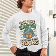 Earth Day Save Earth It´s Only Planet With Books Reader Unisex Long Sleeve T-Shirt