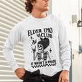 Elder Emo Club Skeleton Nostalgia It Wasn't a Phase Mom Unisex Long Sleeve T-Shirt Elder Emo Club Skeleton Nostalgia It Wasn't a Phase Mom Unisex Long Sleeve T-Shirt